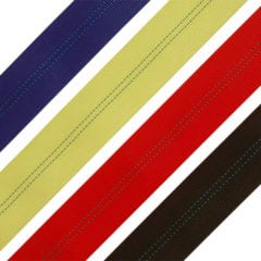 1" MIL-W-5625 Nylon Tubular Webbing - 4000Lbs, Milspec, Made In USA (Multiple Lengths)