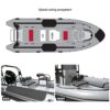 760R-PT (24'6") Patrol Series (Rigid Hull) Inflatable Boat w/ Suzuki 250hp