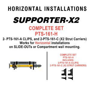 Paratech Supporter X2 Mount Complete Set (Vertical)